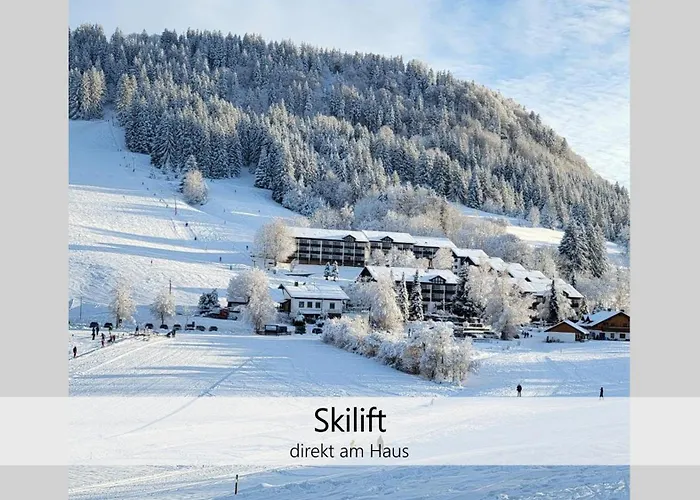 アパート Almglueck Mit Pool Und Sauna, Direkt Am Skilift ミッセン・ヴィルハムス